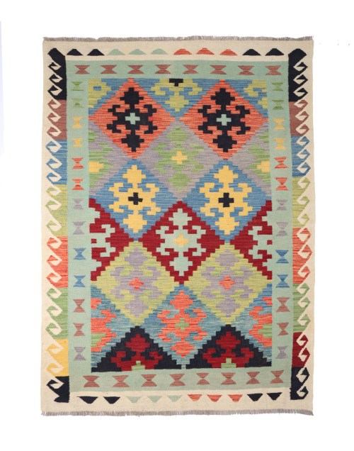 Exclusive Tribal Traditional Handmade Wool Kilim Rug