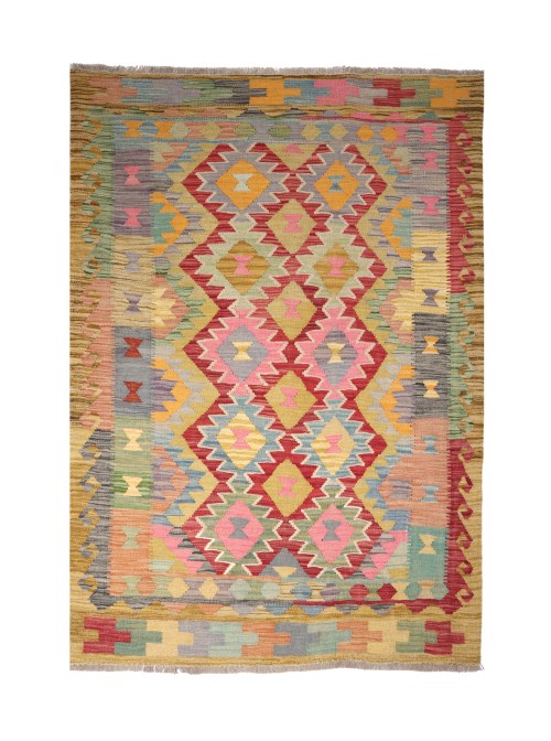 Traditional Handmade Tribal Gazni Wool Rug Kelim Carpet
