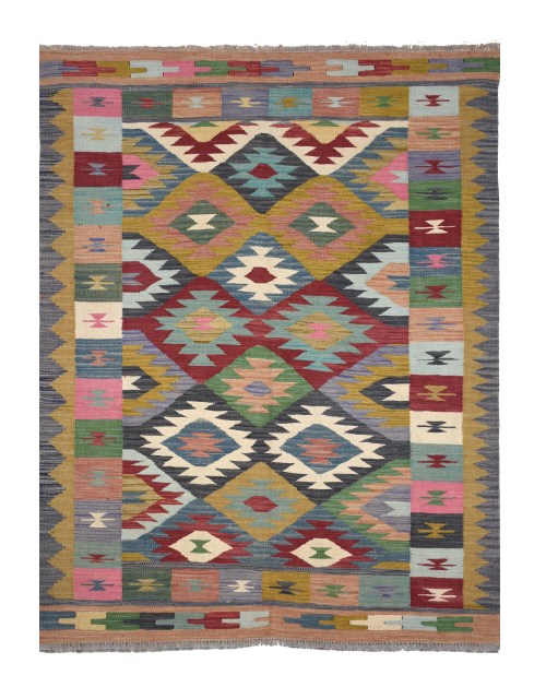 Exclusive Tribal Traditional Handmade Wool Kilim Rug