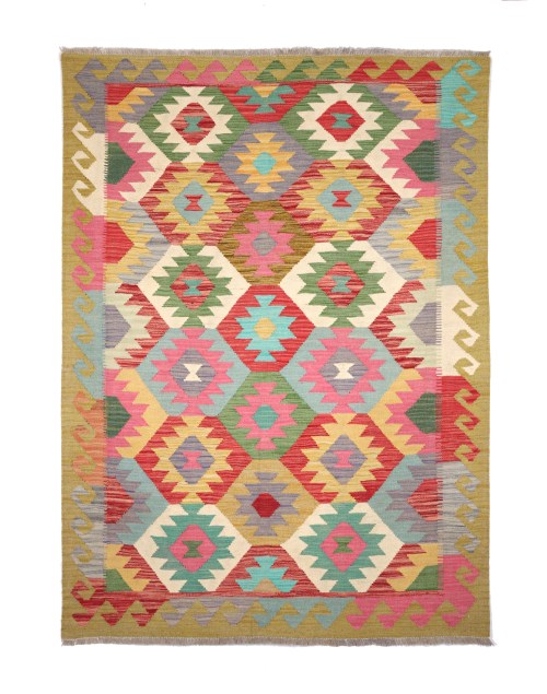 Exclusive Tribal Traditional Handmade Wool Kilim Rug