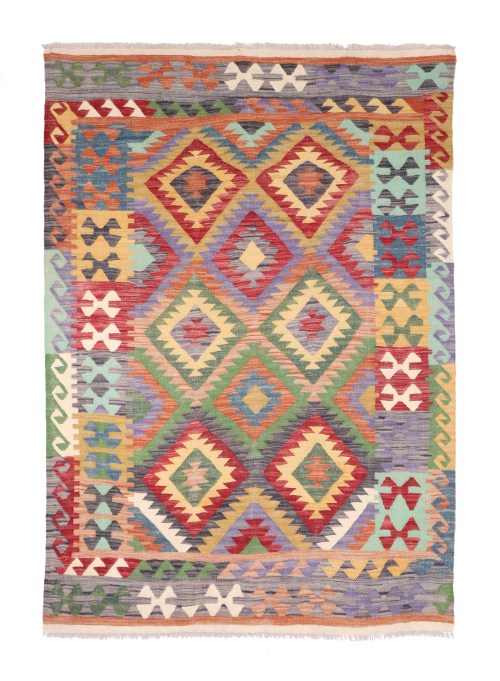 Exclusive Tribal Traditional Handmade Wool Kilim Rug
