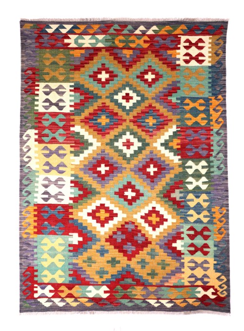 Exclusive Tribal Traditional Handmade Wool Kilim Rug