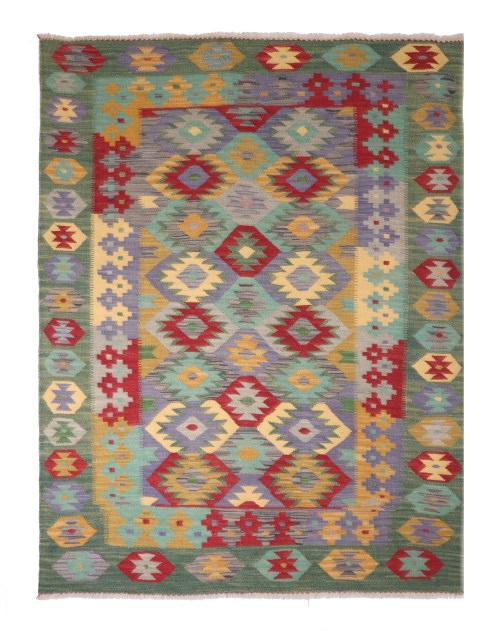 Traditional Handmade Tribal Gazni Wool Rug Kelim Carpet