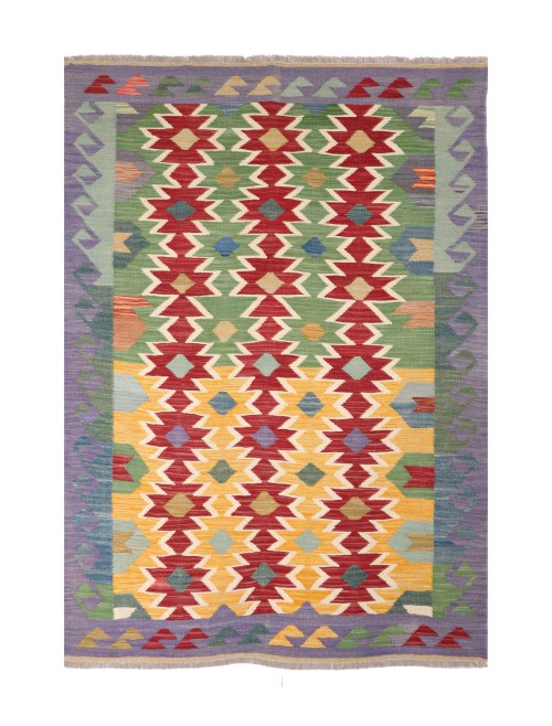 Traditional Handmade Tribal Gazni Wool Rug Kelim Carpet