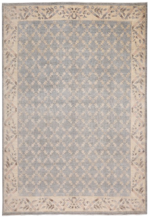 Hand-Knotted Afghan Traditional Rug