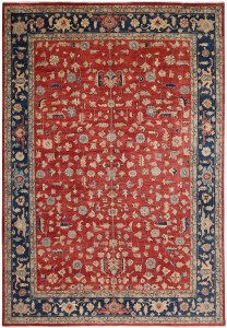 Hand-Knotted Afghan Farhan Ziegler Rug